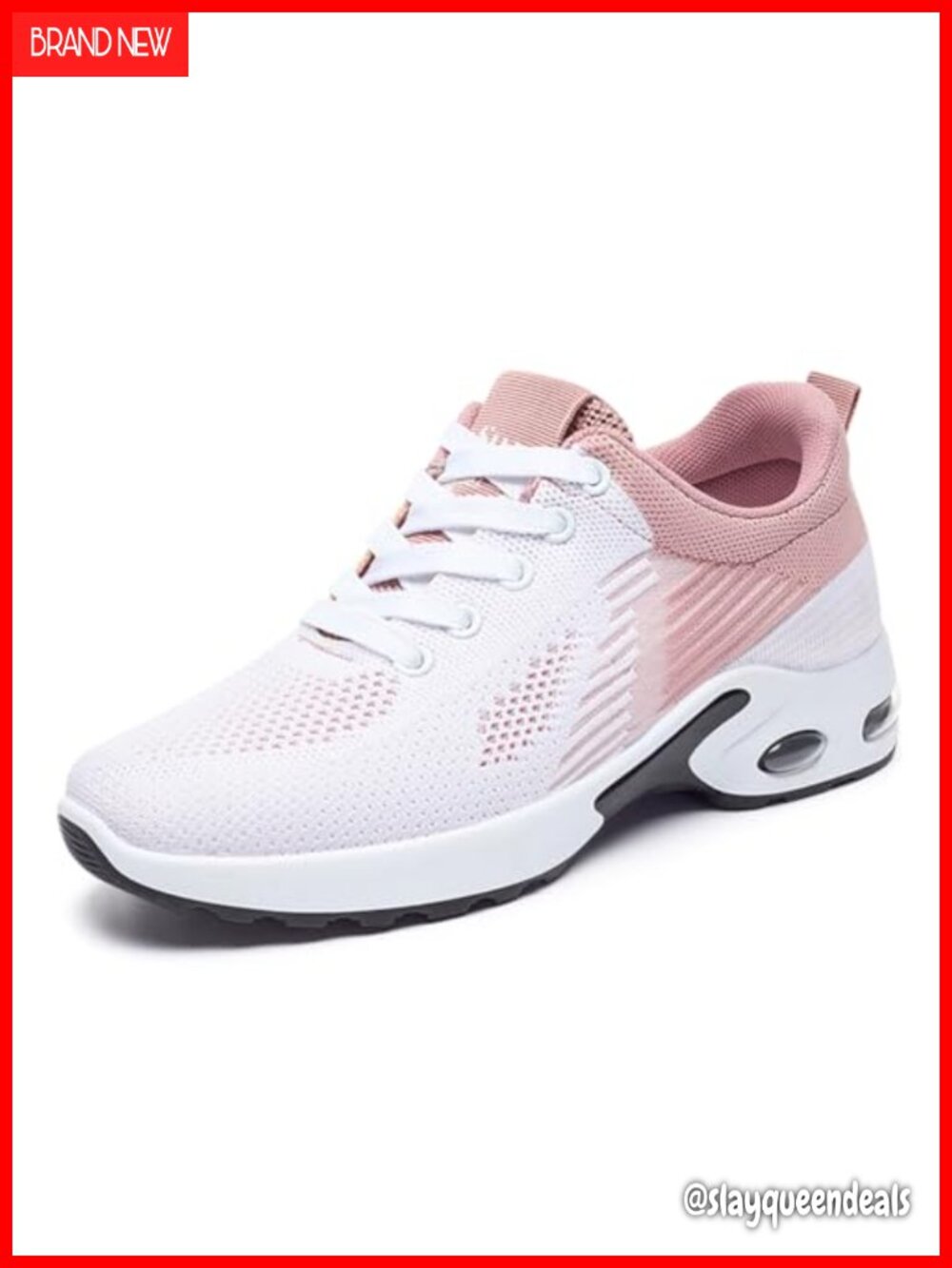 Womens Air Cushion Running Shoes Lightweight Mesh Breathable Sneakers